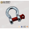 Drop Forged Galvanized Colored Steel Shackles for Sale